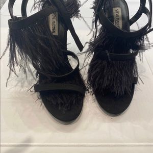 Fefe feather heels
